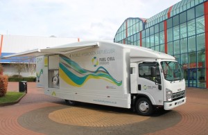 Mobile Hydrogen Refueller HyTruck from Fuel Cell Systems (Credit FCSL)