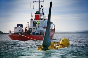 TGL's tidal turbine being transported to EMEC test site (Image: Rolls-Royce)