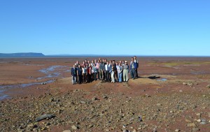 Scottish Marine Mission at the Acadia Tidal Energy Institute (at low tide)