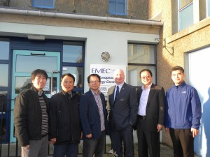 Neil Kermode with representatives from Korea Maritime University, Korea Marine Equipment Research Institute, Mokpo National Maritime University and Hyundai Heavy Industries