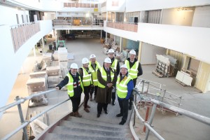 ICE Director General in the new Kirkwall Grammar School (Image: Orkney Photographic)