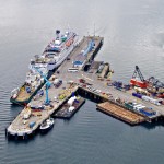 A very busy Hatston Pier - how many tidal turbines can you spot?