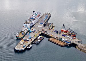 A very busy Hatston Pier - how many tidal turbines can you spot?