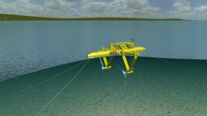Artist impression of BlueTEC floating tidal structure (Image Bluewater Energy Services) (2)