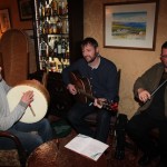 Local band Salt Fish Forty entertain guests on arrival (Credit: Orkney Photographic)