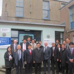 Japanese group visiting EMEC