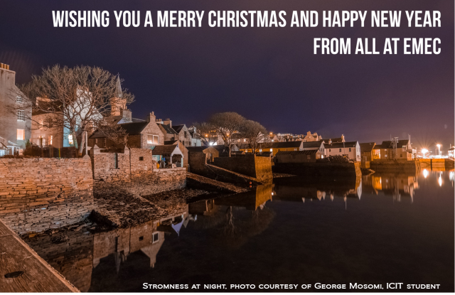 Merry Christmas from EMEC (Credit: George Mosomi)