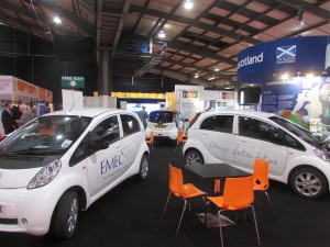 Showcasing Orkney's fleet of electric vehicles