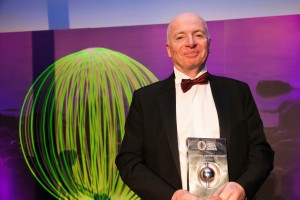 Neil Kermode with the Outstanding Contribution Award