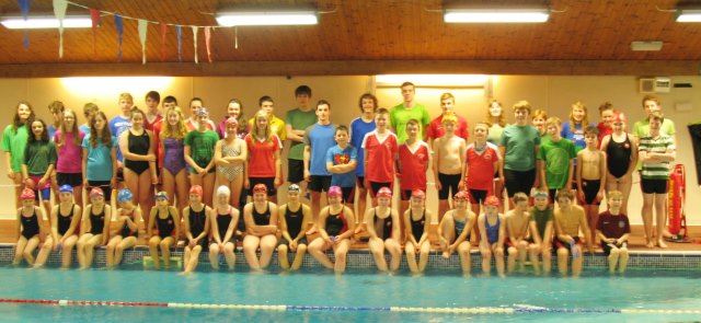 Stromness club gala competitors