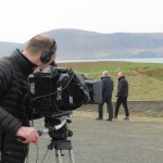 BBC Alba interviewing Neil Kermode April 2014 (EMEC)