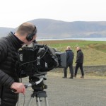 BBC Alba interviewing Neil Kermode April 2014 (EMEC)