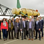 Group photo from Orkney Ocean Energy Day, June 2014, jointly hosted by EMEC and Ocean Energy Europe (Credit Orkney Photographic)