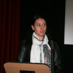 Andreea Stracinescu, European Commission, speaking at the Orkney Ocean Energy Day (Credit Orkney Photographic)