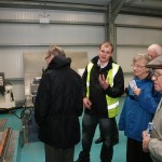 Tour of Aquamarine Power's power plant at Billia Croo, Orkney Ocean Energy Day (Credit Orkney Photographic)