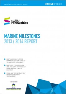 SR Marine Milestones report 2013/2014