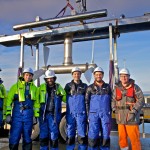 Magallanes test turbine installation at EMEC (photo: Colin Keldie courtesy EMEC)