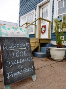 Welcome ICOE delegates to Parrsboro