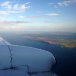 Beautiful view over EMEC wave test site at Billia Croo, November 2014