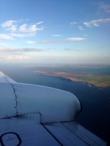 Beautiful view over EMEC wave test site at Billia Croo, November 2014