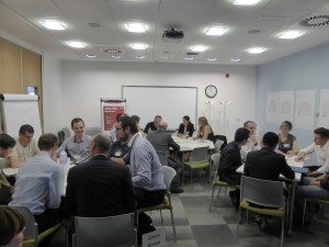 Group discussions at the Component Analysis Workshop