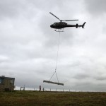 Radar antenna arriving at Black Craig (Credit EMEC)