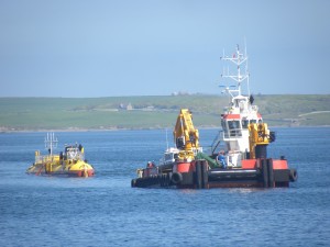 SR2000 arriving in Orkney, June 2016 (Credit EMEC)