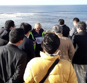 Kyushu Economic Federation visiting EMEC Billia Croo