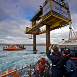 European Commission boat trip to OpenHydro, EMEC Fall of Warness test site (Credit: Colin Keldie)