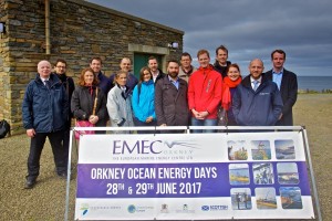 European Commission visit EMEC Billia Croo wave test site (Credit: Colin Keldie)