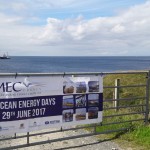 Orkney Ocean Energy Day, Billia Croo, Wello in background, June 2017 (Credit: EMEC)