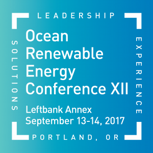 Ocean Renewable Energy Conference @ Portland, Oregon