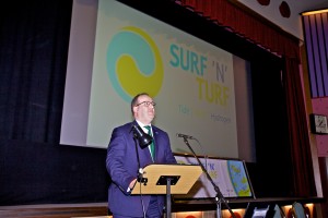 Orkney's Hydrogen Future Seminar, part of Surf n Turf launch, Sept 2017 (Credit Colin Keldie)