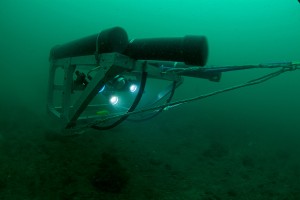 Towed underwater video array (Credit Matthew Witt)