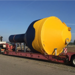 CorPower buoy shipping from Portugal (Courtesy of CorPower)