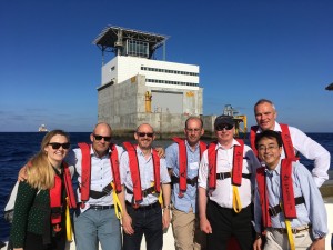 International WaTERS delegates from UK, Ireland, Japan, and Denmark visit PLOCAN