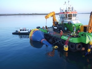 CorPower C3 WEC deployment at EMEC Scapa Flow site (Credit: CorPower)