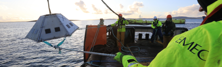 ADCP deployment at EMEC