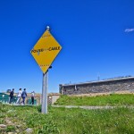 Power cable marker at EMEC Billia Croo wave test site (Credit Colin Keldie)