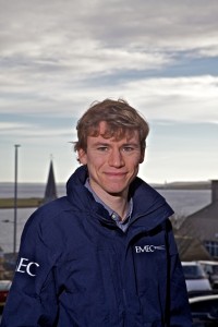 James Ferguson, EMEC's Research and Development Engineer (Credit Colin Keldie)