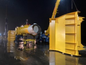 Mocean Blue X arrives at Forth Ports Rosyth (Credit Mocean Energy)