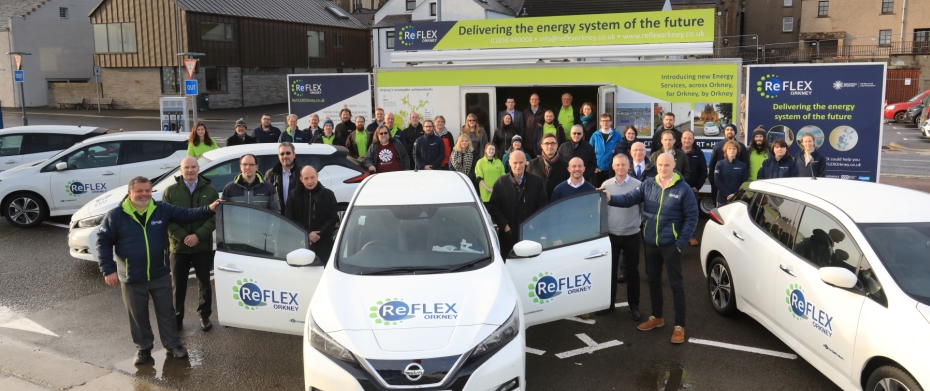 ReFLEX Orkney partners and funders, Jan 2020 (Credit Colin Keldie)