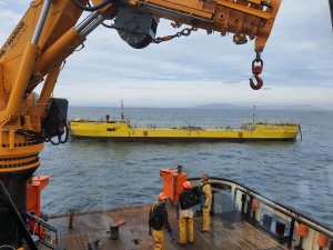 ATIR installation at EMEC Fall of Warness test site (Credit Magallanes Renovables)