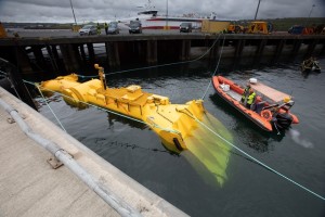 Mocean Energy Blue X at Hatston Pier (Credit Colin Keldie, courtesy of EMEC)