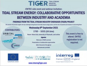 TIDAL STREAM ENERGY: COLLABORATIVE OPPORTUNITIES BETWEEN INDUSTRY AND ACADEMIA