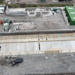 Flow cell battery shed construction (Credit EMEC)