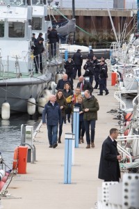 Duke and Duchess with Neil Kermode and Eileen Linklater from EMEC (Credit Colin Keldie)