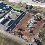 Caldale site under construction April 2021 (credit EMEC)