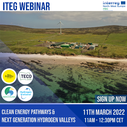 ITEG Webinar Registration | Clean Energy Pathways & Next Generation Hydrogen Valleys