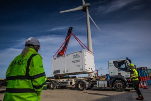 Hydrogen delivery being prepared for Rolls-Royce (Credit EMEC)
